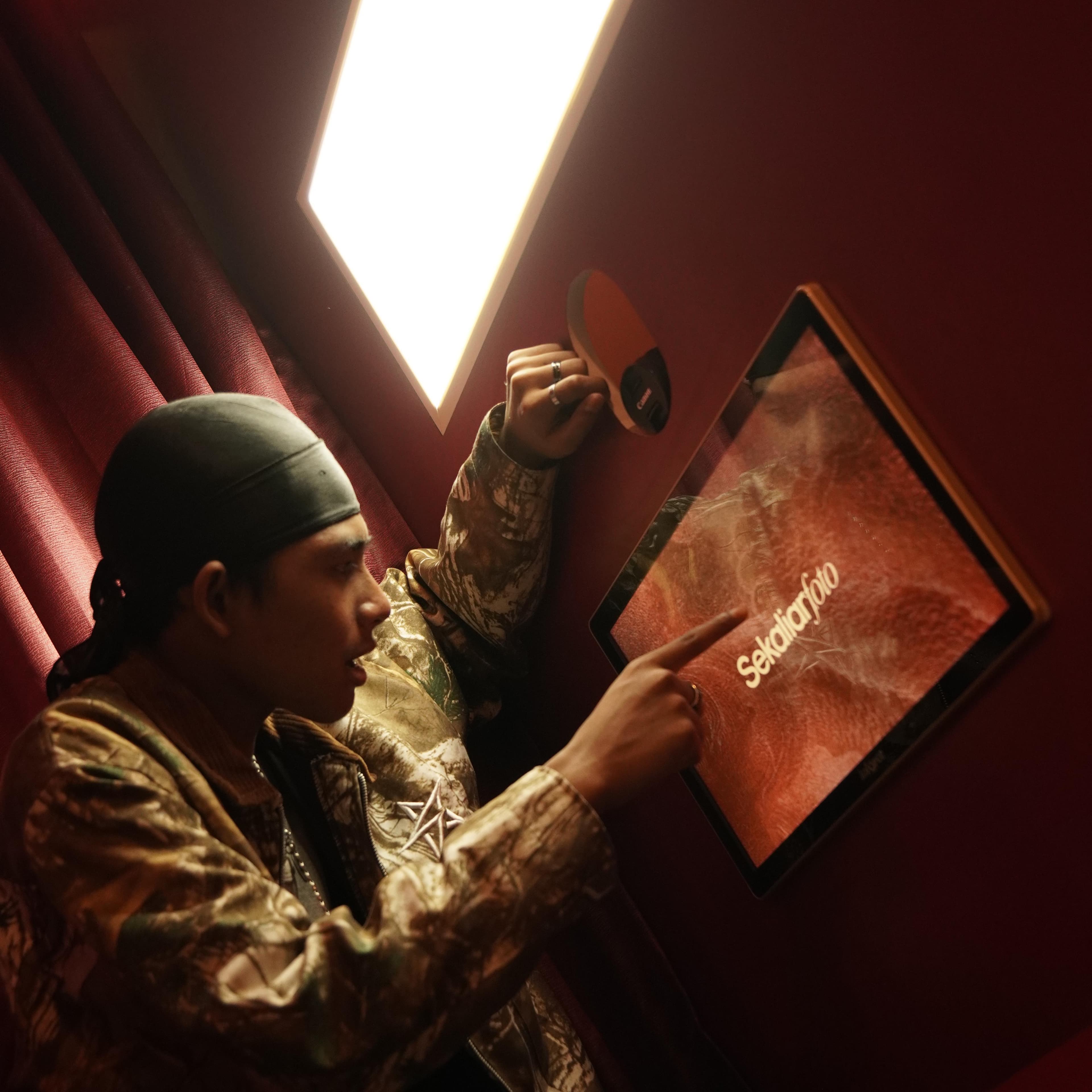 Langkah Pilih template & filter